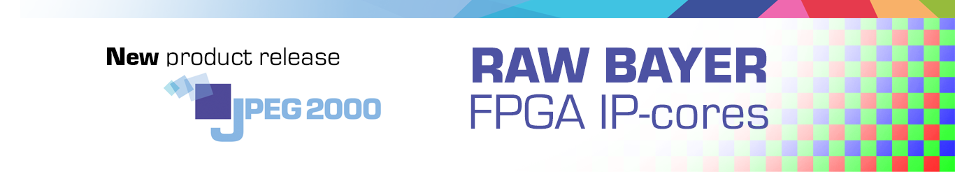 intoPIX 提供新的 JPEG 2000 raw FPGA IP -核以压缩相机拜耳图案图像